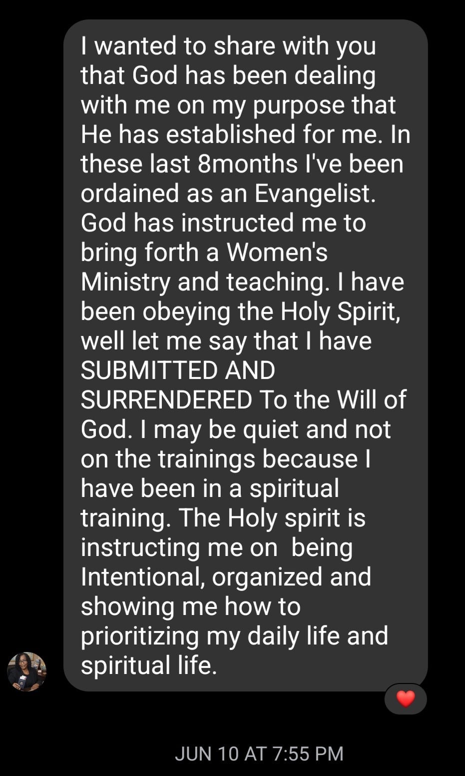 LaTrice Jones — Evangelist ordination